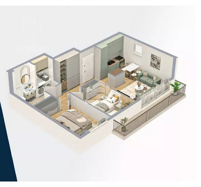 Trosoban stan | 4zida