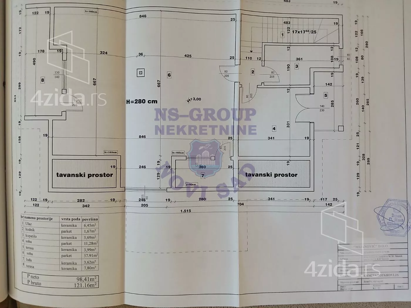 1-etažna kuća | 4zida