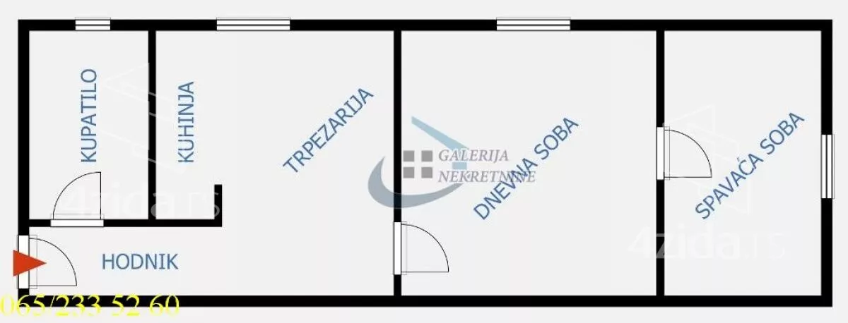 Dvosoban stan | 4zida