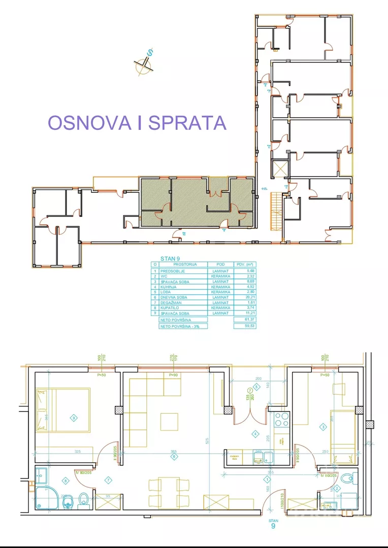 Dvosoban stan | 4zida