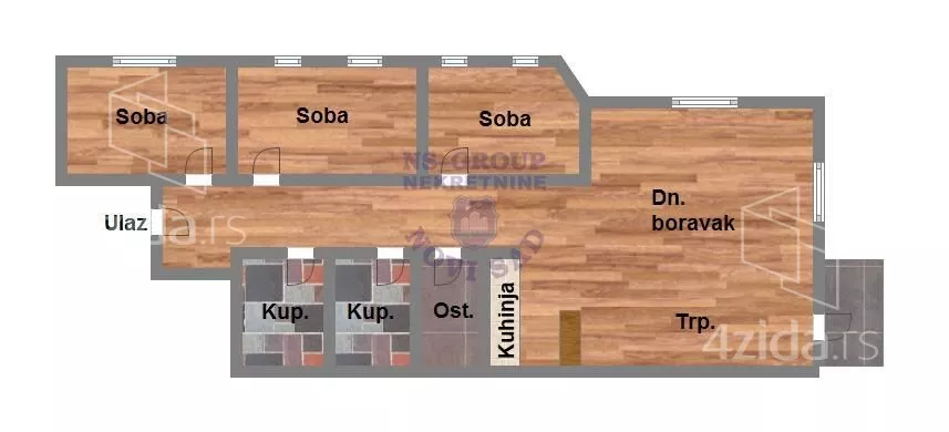 Četvorosoban stan | 4zida