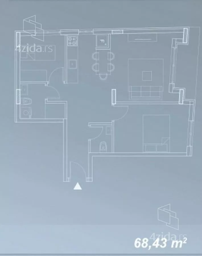 Dvoiposoban stan | 4zida