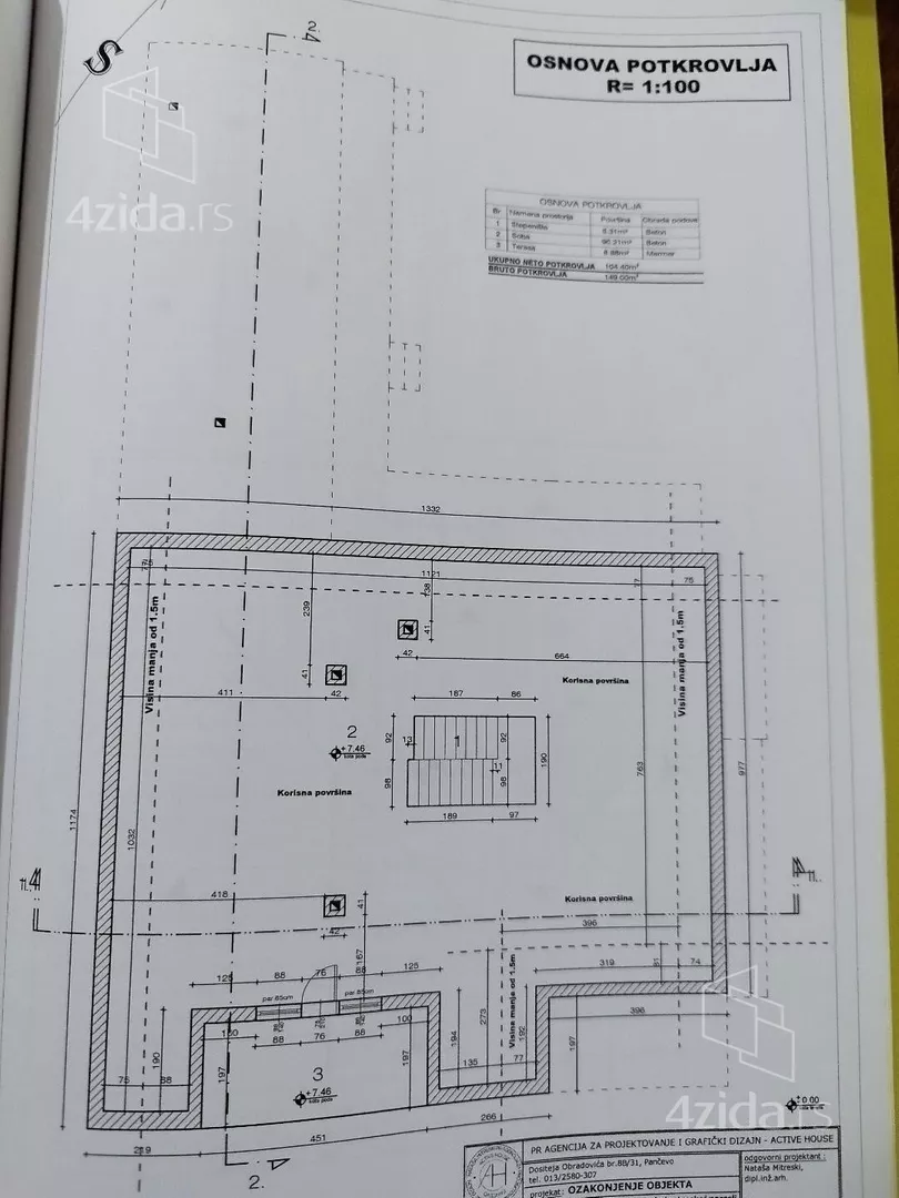 2-etažna kuća | 4zida