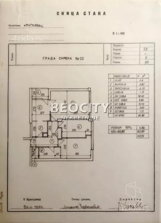 Trosoban stan | 4zida