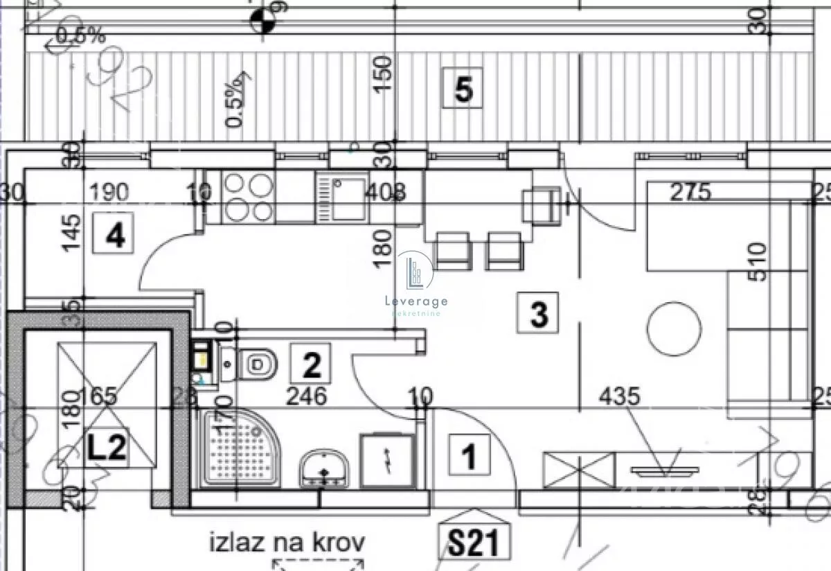 Jednosoban stan | 4zida