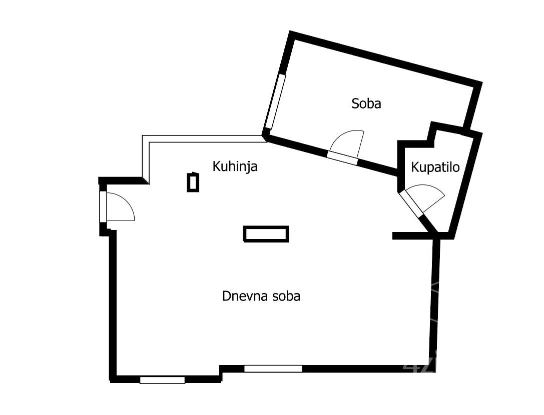 Dvosoban stan | 4zida