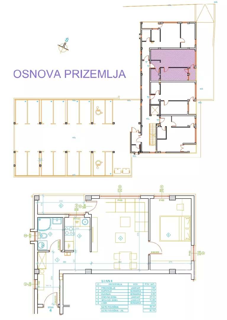 Jednoiposoban stan | 4zida