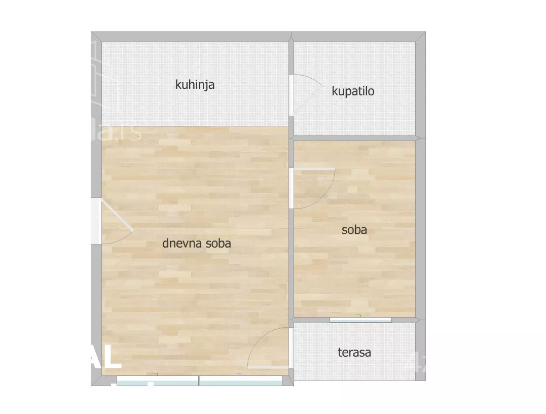 Dvosoban stan | 4zida