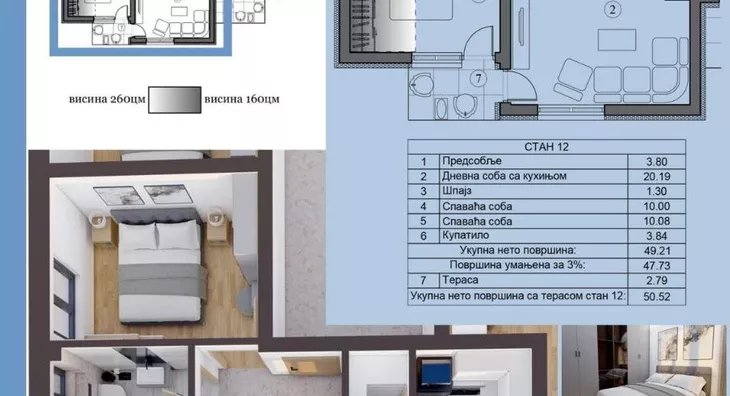 Dvoiposoban stan | 4zida