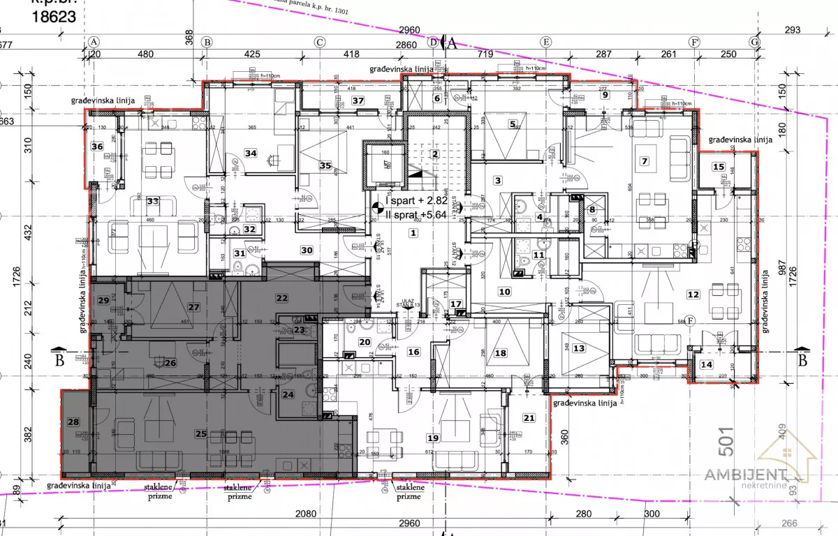 Trosoban stan | 4zida