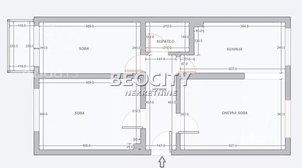 Trosoban stan | 4zida