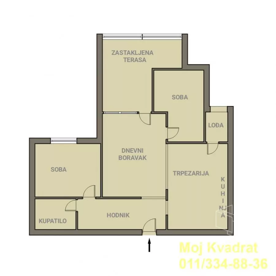 Dvoiposoban stan | 4zida