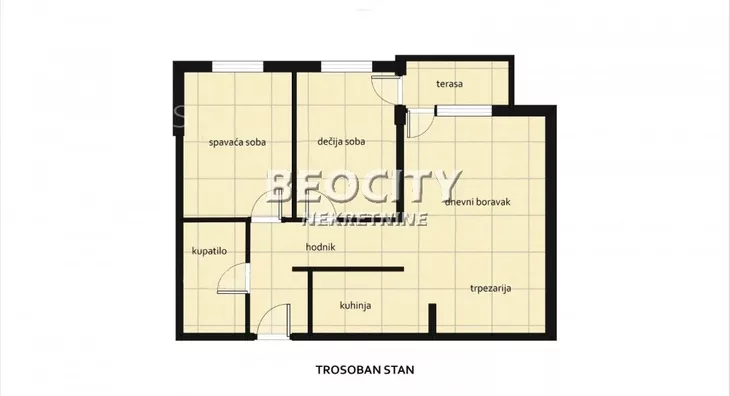 Troiposoban stan | 4zida