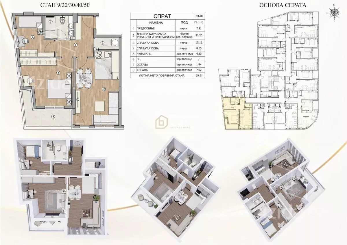 Dvoiposoban stan | 4zida