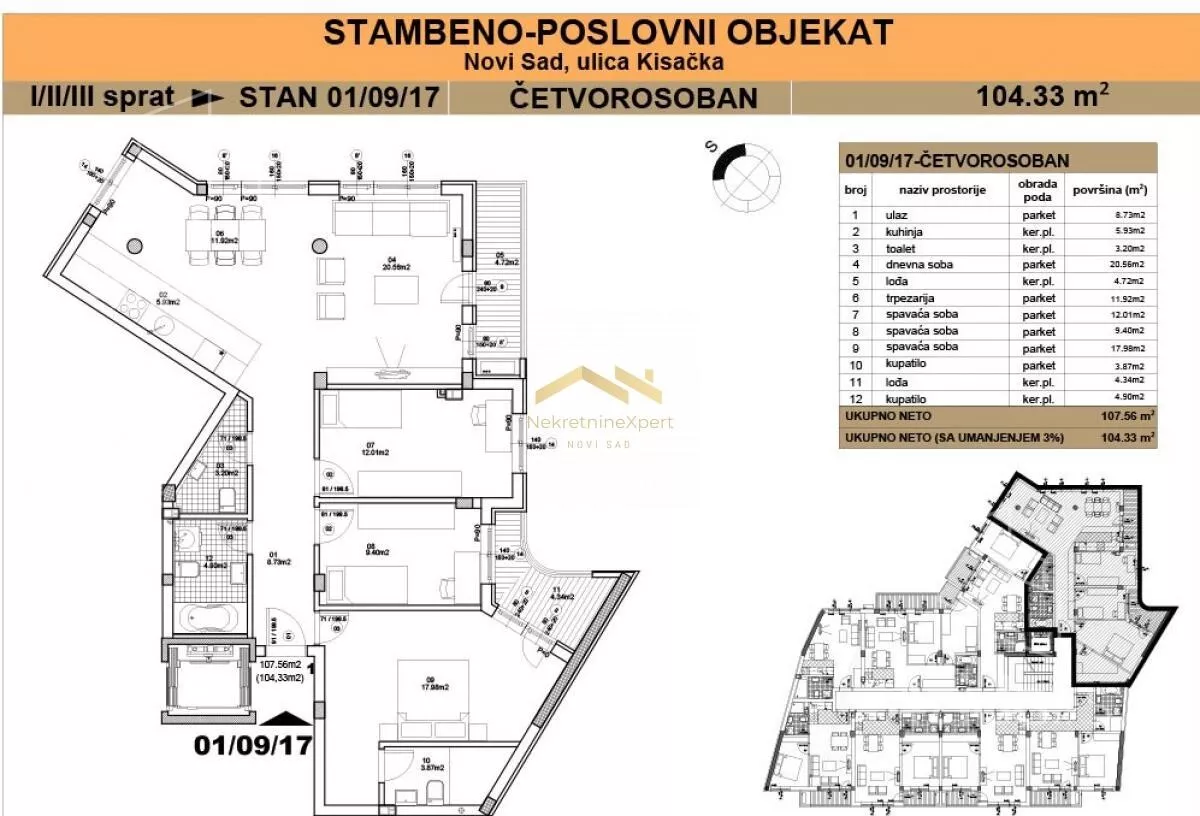 Četvorosoban stan | 4zida