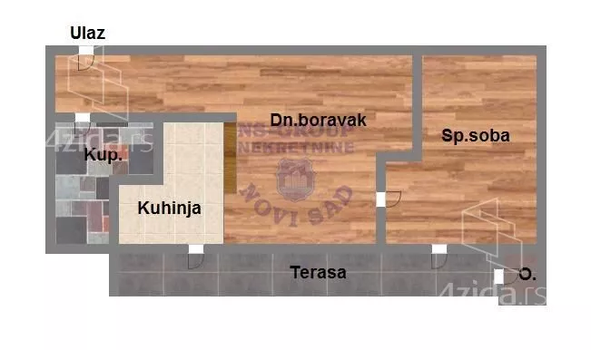 Dvosoban stan | 4zida