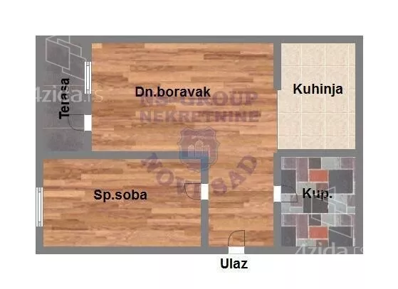 Dvosoban stan | 4zida