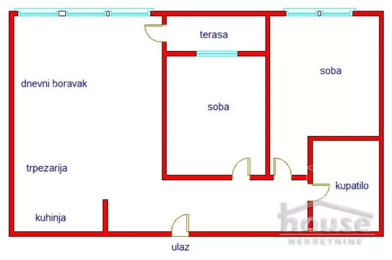 Trosoban stan | 4zida