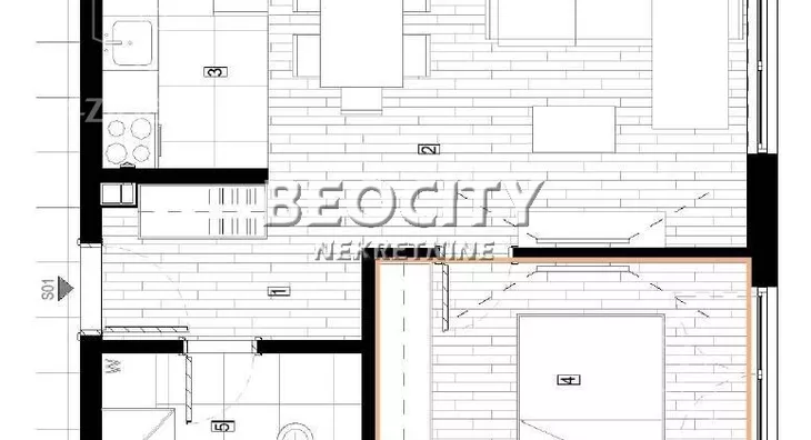 Jednoiposoban stan | 4zida