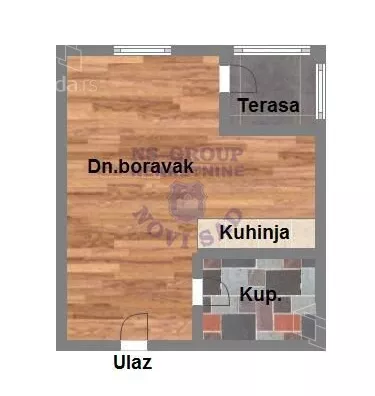 Jednosoban stan | 4zida