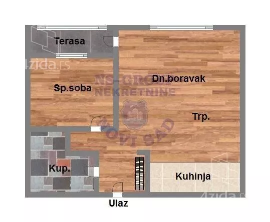 Dvosoban stan | 4zida