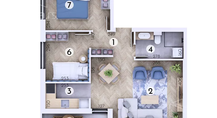 Dvoiposoban stan | 4zida