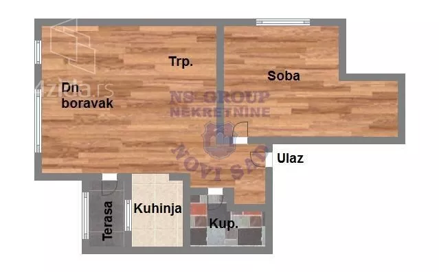 Jednoiposoban stan | 4zida