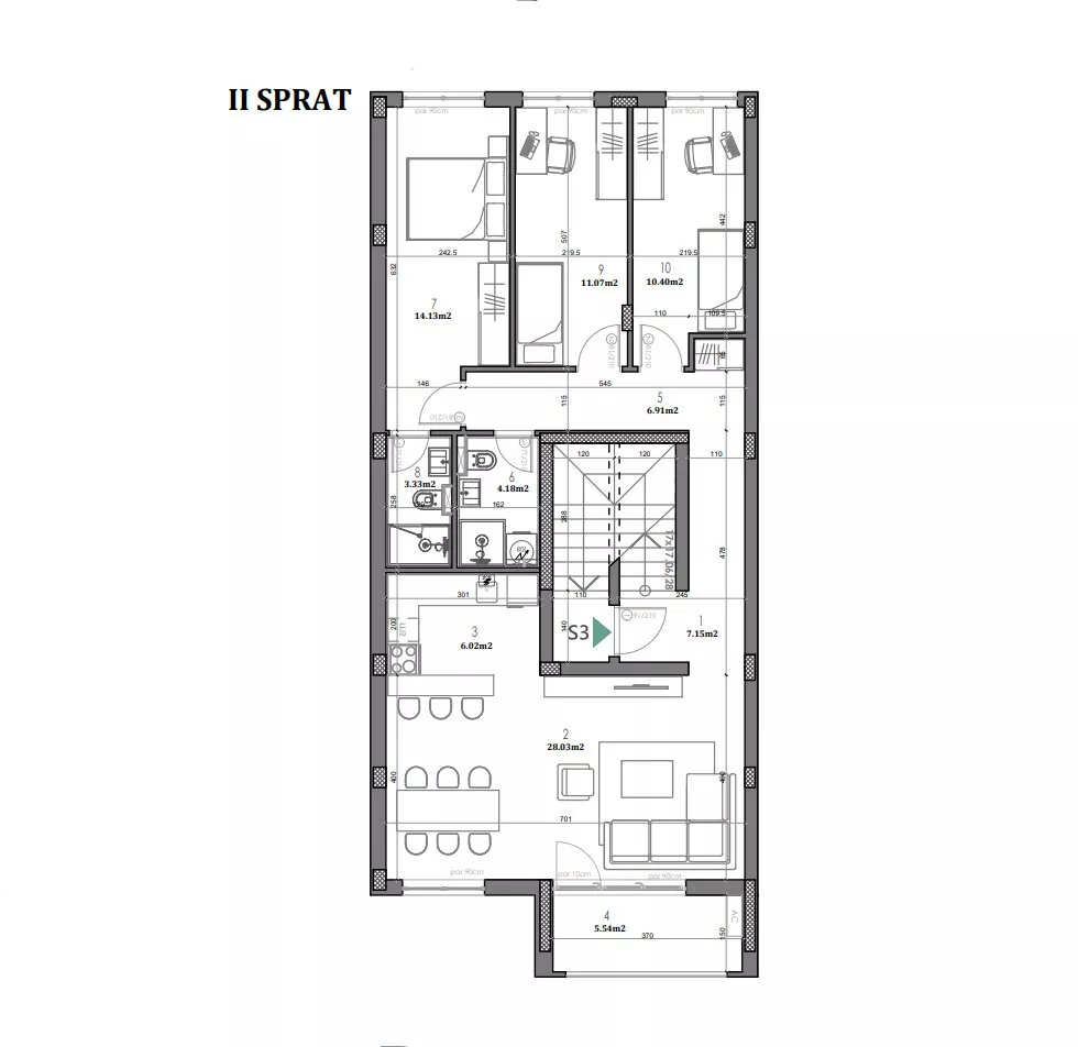 Petosoban stan | 4zida