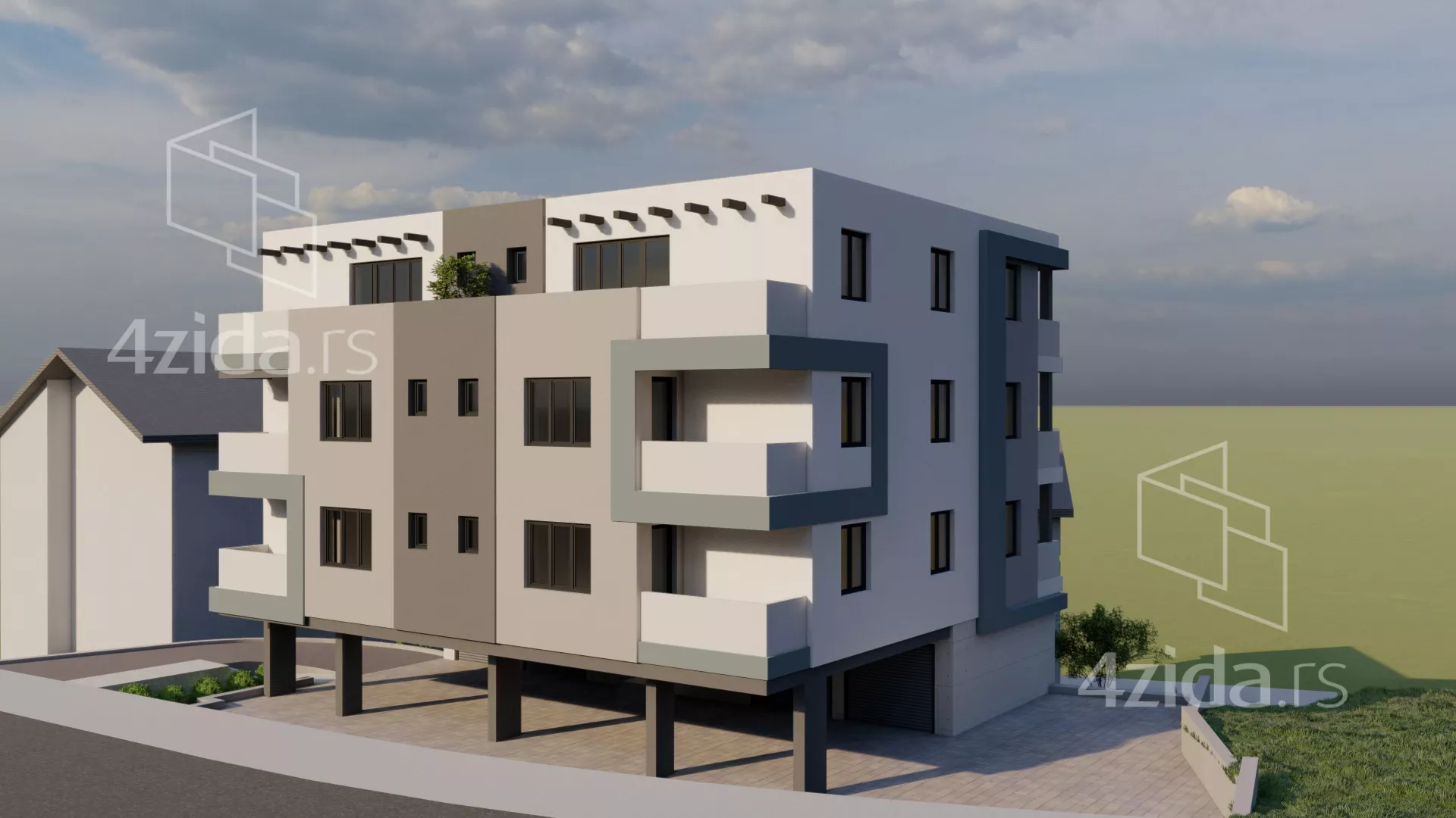 Jednosoban stan | 4zida