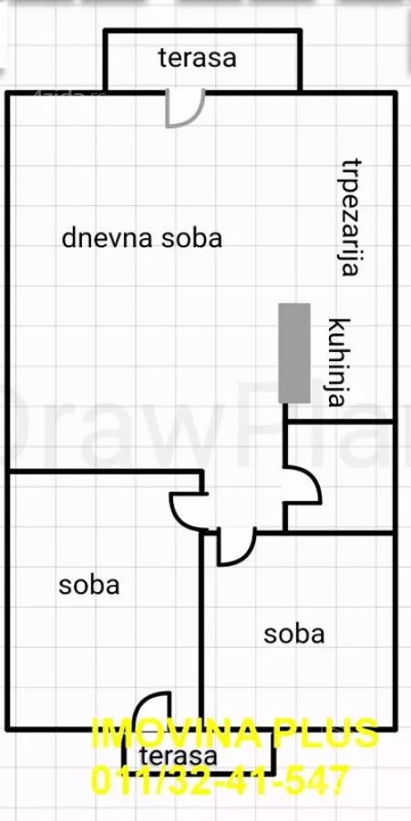 Trosoban stan | 4zida