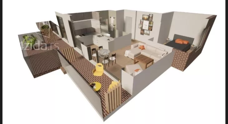 Dvosoban stan | 4zida