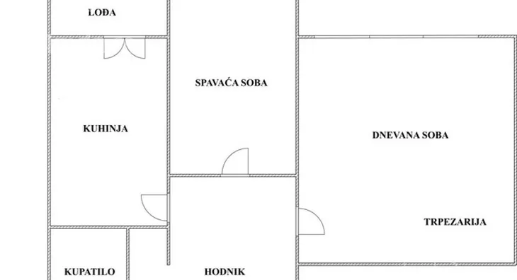 Jednoiposoban stan | 4zida