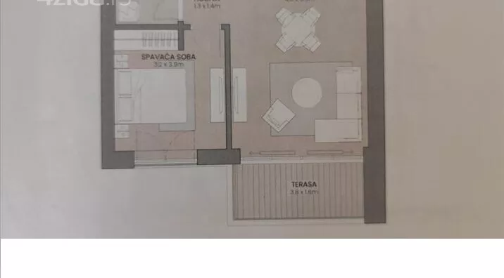 Dvosoban stan | 4zida