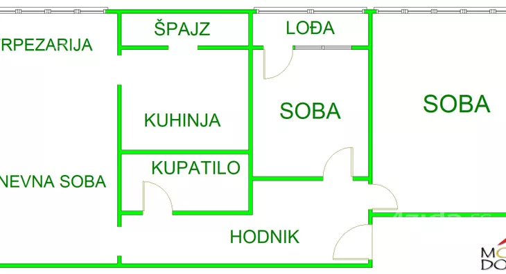 Dvoiposoban stan | 4zida