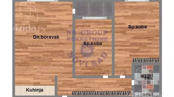 Trosoban stan | 4zida