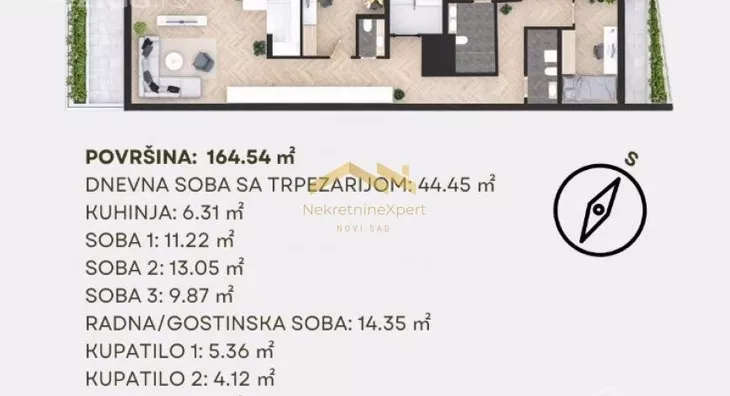 Četvorosoban stan | 4zida