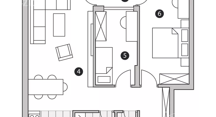 Dvoiposoban stan | 4zida