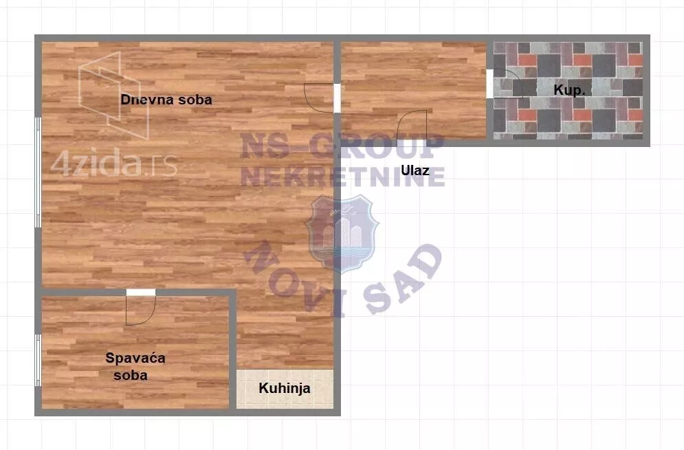 Jednoiposoban stan | 4zida