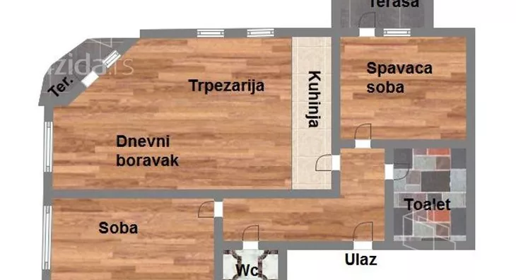 Trosoban stan | 4zida