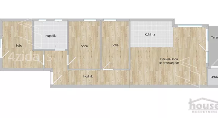 Četvorosoban stan | 4zida