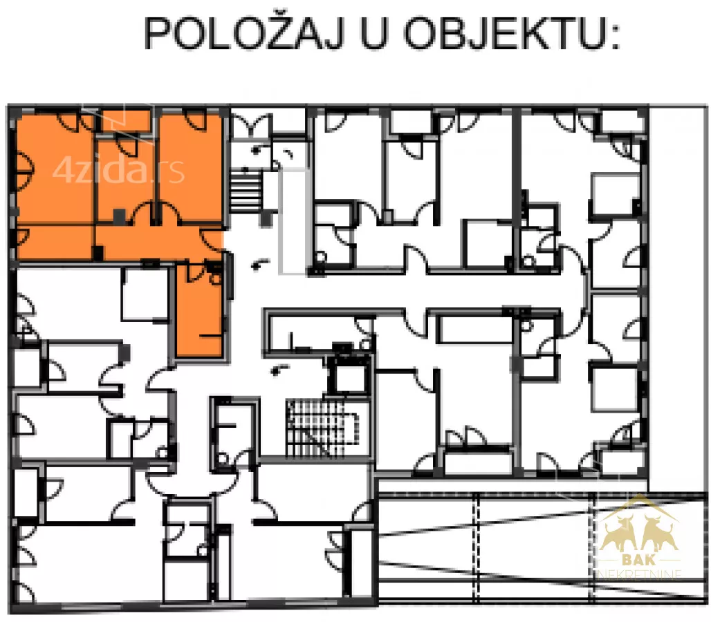 Trosoban stan | 4zida