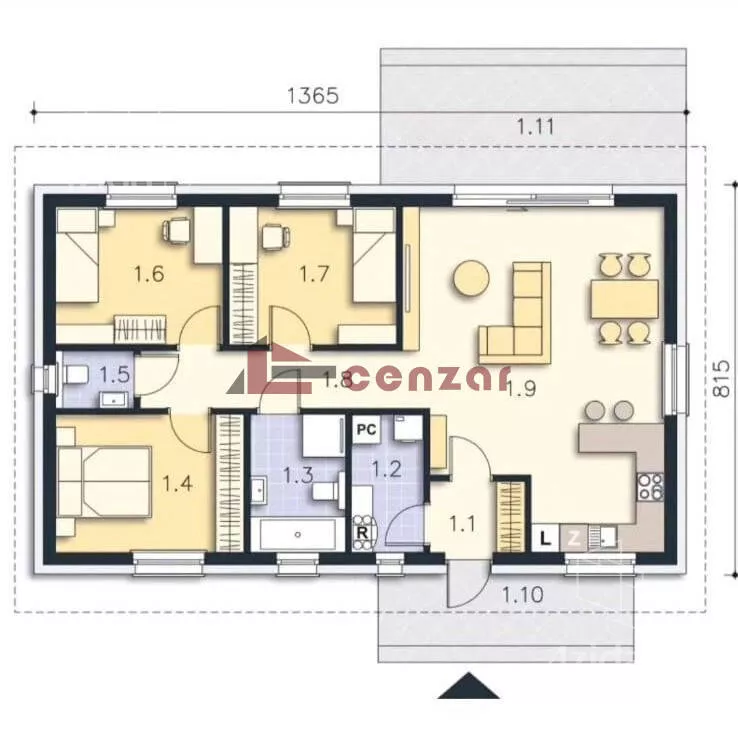 1-etažna kuća | 4zida