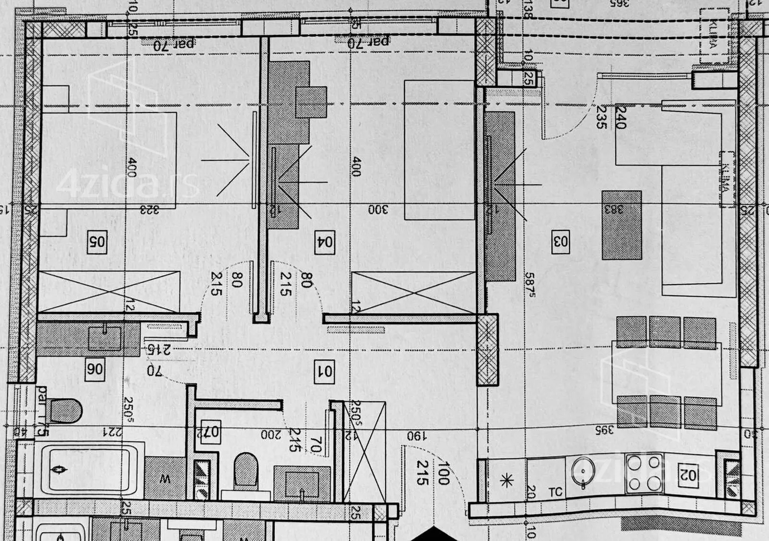 Trosoban stan | 4zida