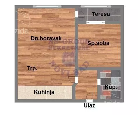 Dvosoban stan | 4zida