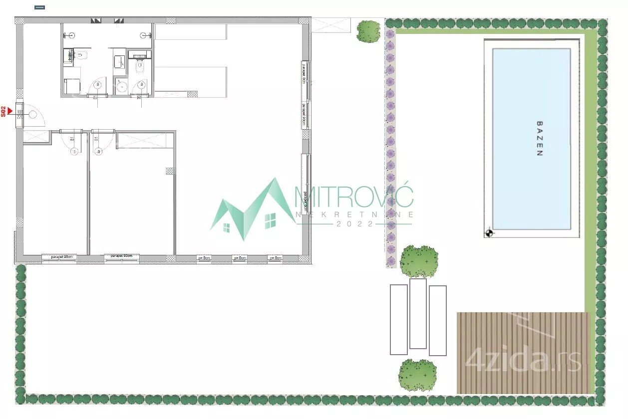 Troiposoban stan | 4zida