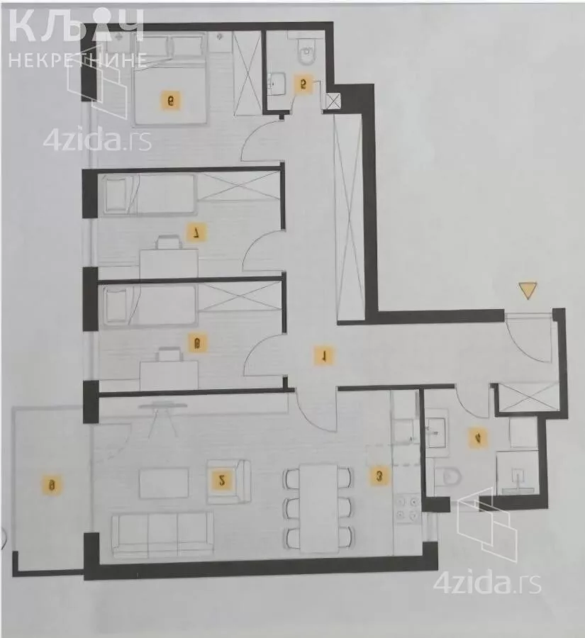 Troiposoban stan | 4zida