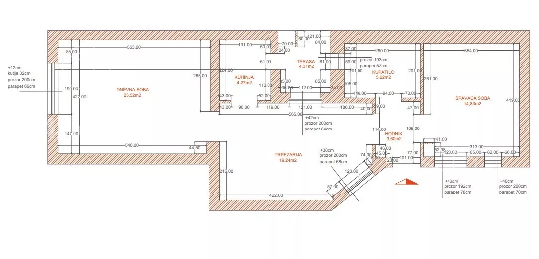Trosoban stan | 4zida