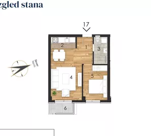 Bagljaš, Gradske lokacije, Zrenjanin, 2.0 stan | 4zida.rs