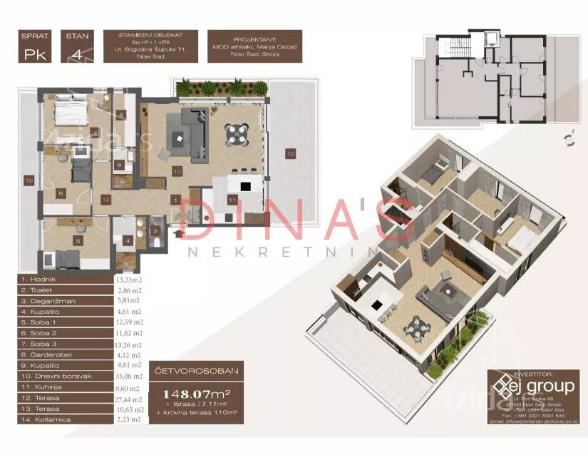 Četvorosoban stan | 4zida