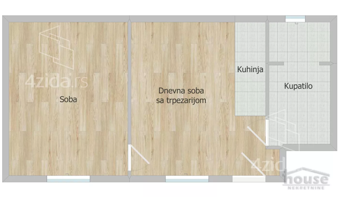 Dvosoban stan | 4zida